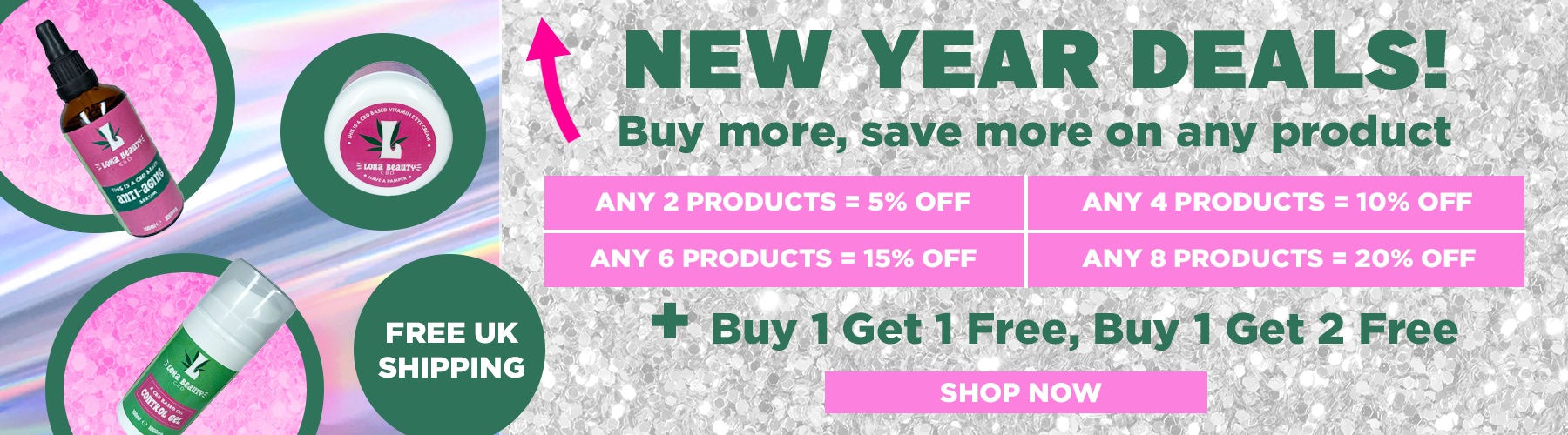 glowbar new year banner